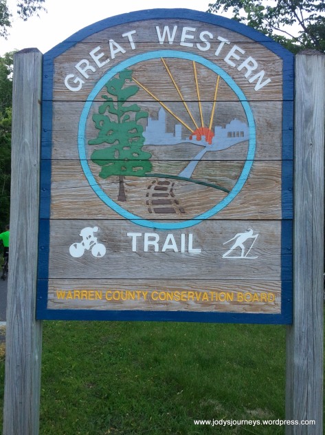 Great Western trail sign